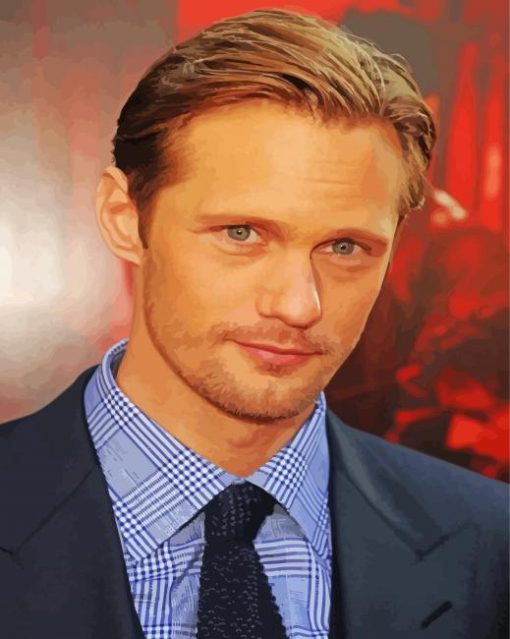 Aesthetic Alexander Skarsgard Diamond Paintings