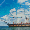 Aesthetic American Tall Ships Diamond Paintings