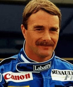 Aesthetic Nigel Mansell Diamond Painting