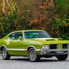 Aesthetic Oldsmobile 442 Illustration Art Diamond Paintings