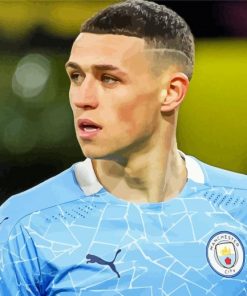 Aesthetic Phil Foden Diamond Painting