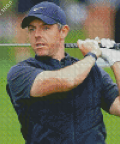 Aesthetic Rory McIlroy Diamond Painting