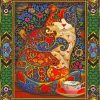 Aesthetic Tapestry Cat Art Diamond Painting