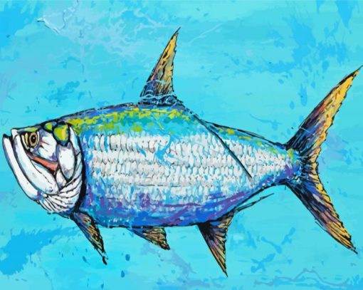 Aesthetic Tarpon Diamond Painting