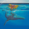 Aesthetic Humpback Whale Diamond Painting