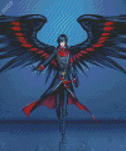 Aesthetic Male Angel Anime Diamond Painting