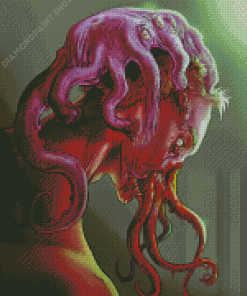 Aesthetic Mind Flayer Art Diamond Painting