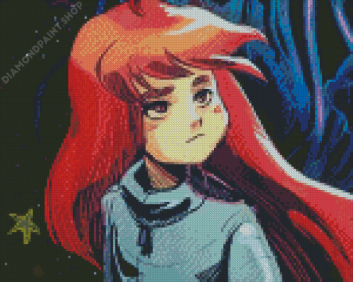 Celeste Game Character Diamond Painting