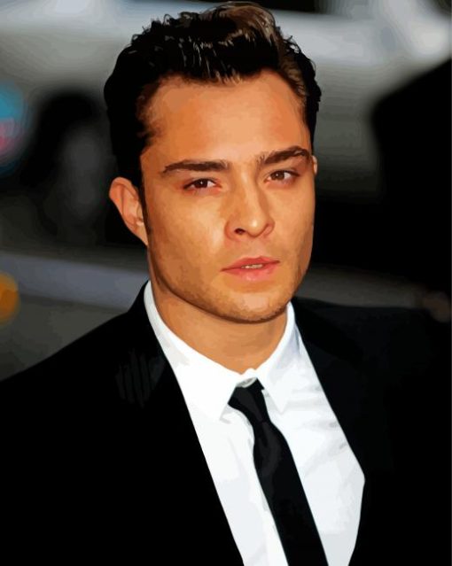 Classy Ed Westwick Diamond Paintings