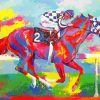 Colorful Secretariat Diamond Painting