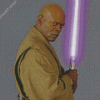 Cool Mace Windu Diamond Painting