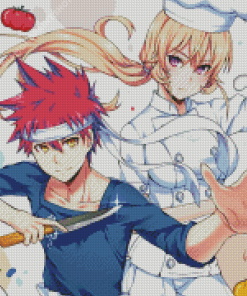 Food Wars Shokugeki No Soma Diamond Painting