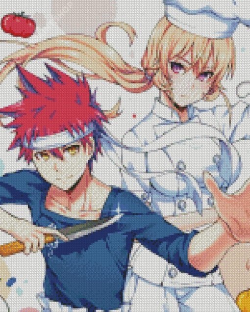 Food Wars Shokugeki No Soma Diamond Painting