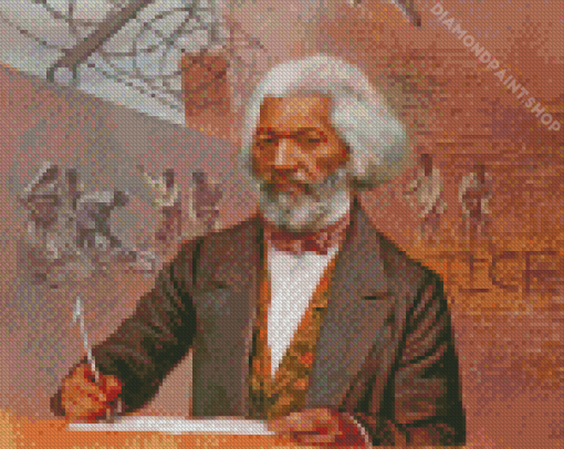 Frederick Douglass Art Diamond Painting