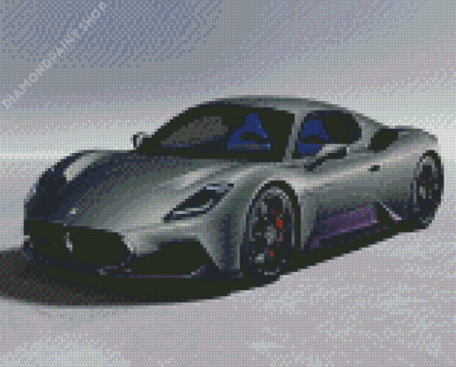 Grey MC20 Maserati Diamond Paintings