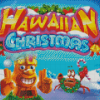 Hawaiian Christmas Poster Diamond Paintings