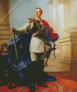 Kaiser Wilhelm II Portrait Art Diamond Paintings