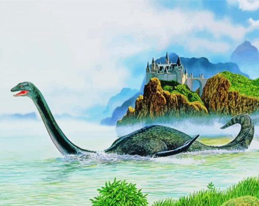 Loch Ness Monster Diamond Painting