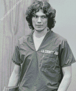 Moncohrome Richard Ramirez Diamond Paintings