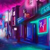 Neon Korea Night Diamond Paintings