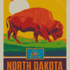 North Dakota Poster Diamond Paintings