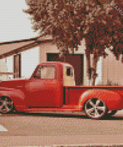 Old Chevy Pickup Diamond Paintings