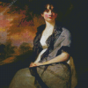 Portrait Of Mrs George Bell Henry Raeburn Diamond Paintings