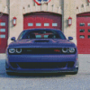 Purple Dodge Challenger Scat Diamond Paintings