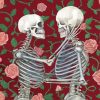 Romance Love Skeletons Diamond Paintings