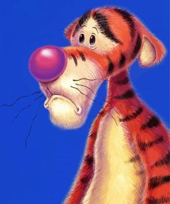 Sad Tigger Diamond Paintings