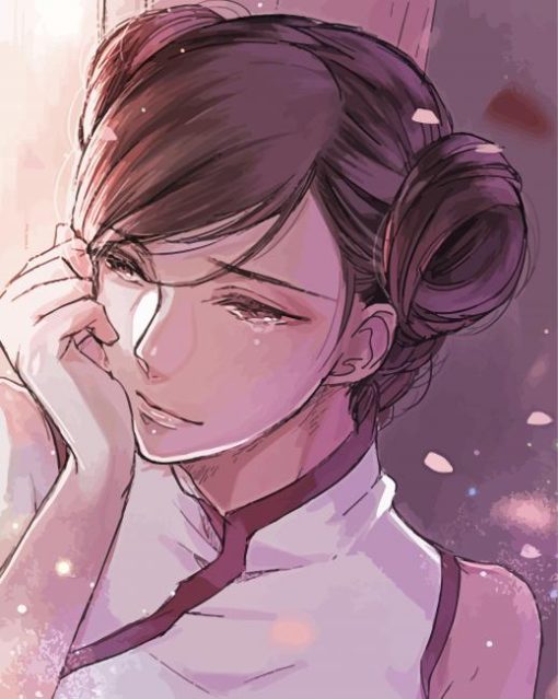 Sad Tenten Crying Diamond Painting