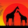 Safari Sunset Diamond Paintings