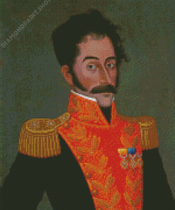 Simon Bolivar Art Diamond Paintings