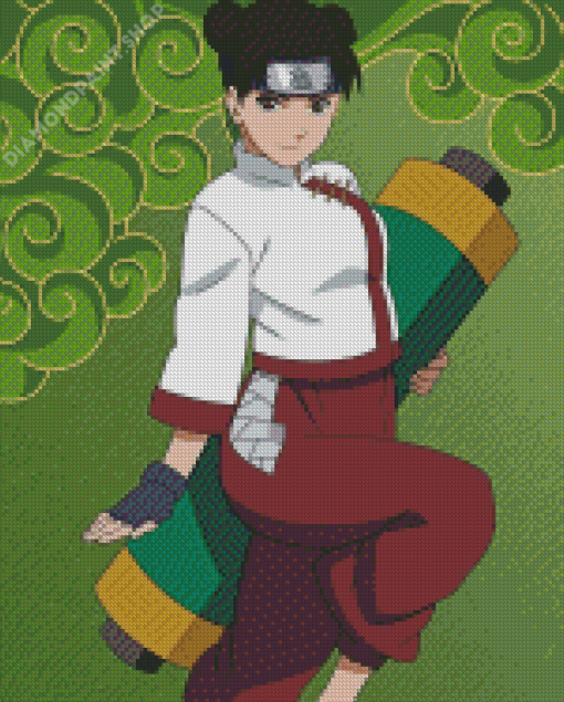 Tenten Character Diamond Painting