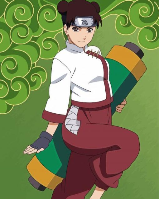 Tenten Character Diamond Painting