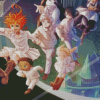 The Promised Neverland Manga Diamond Paintings