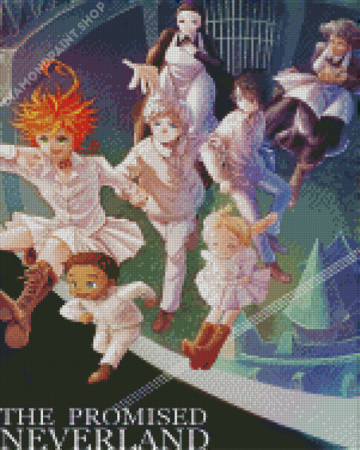 The Promised Neverland Manga Diamond Paintings