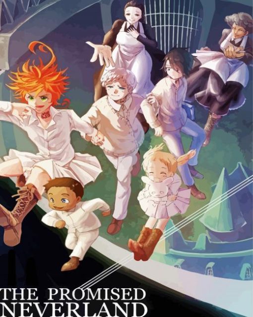 The Promised Neverland Manga Diamond Paintings