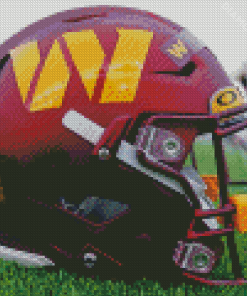 Washington Commanders Helmet Diamond Painting