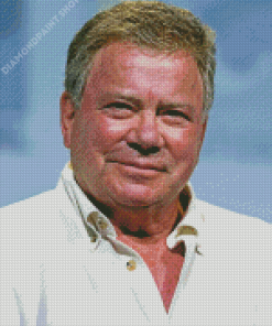 William Shatner Actor Diamond Painting