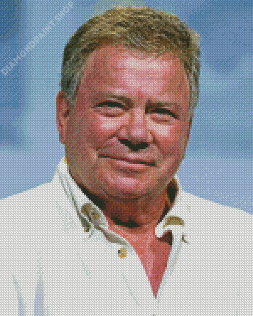 William Shatner Actor Diamond Painting