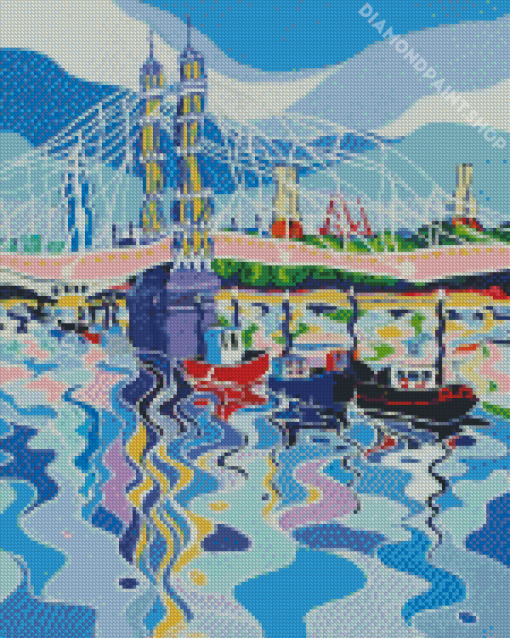 Albert Bridge Diamond Painting