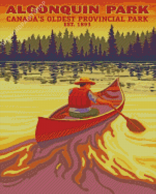 Algonquin Poster Diamond Painting