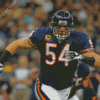 American Football Player Brian Urlacher Diamond Painting