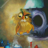 Archimedes From Sword And The Stone Diamond Painting