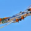 B17 Bomber Plane Diamond Painting