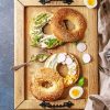 Bagel With Cream Cheese Diamond Painting