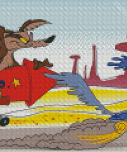 Bip Bip Animation Diamond Painting