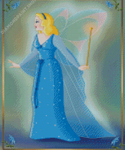 Blue Fairy Disney Princess Diamond Painting