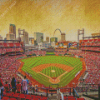 Busch Stadium Diamond Painting